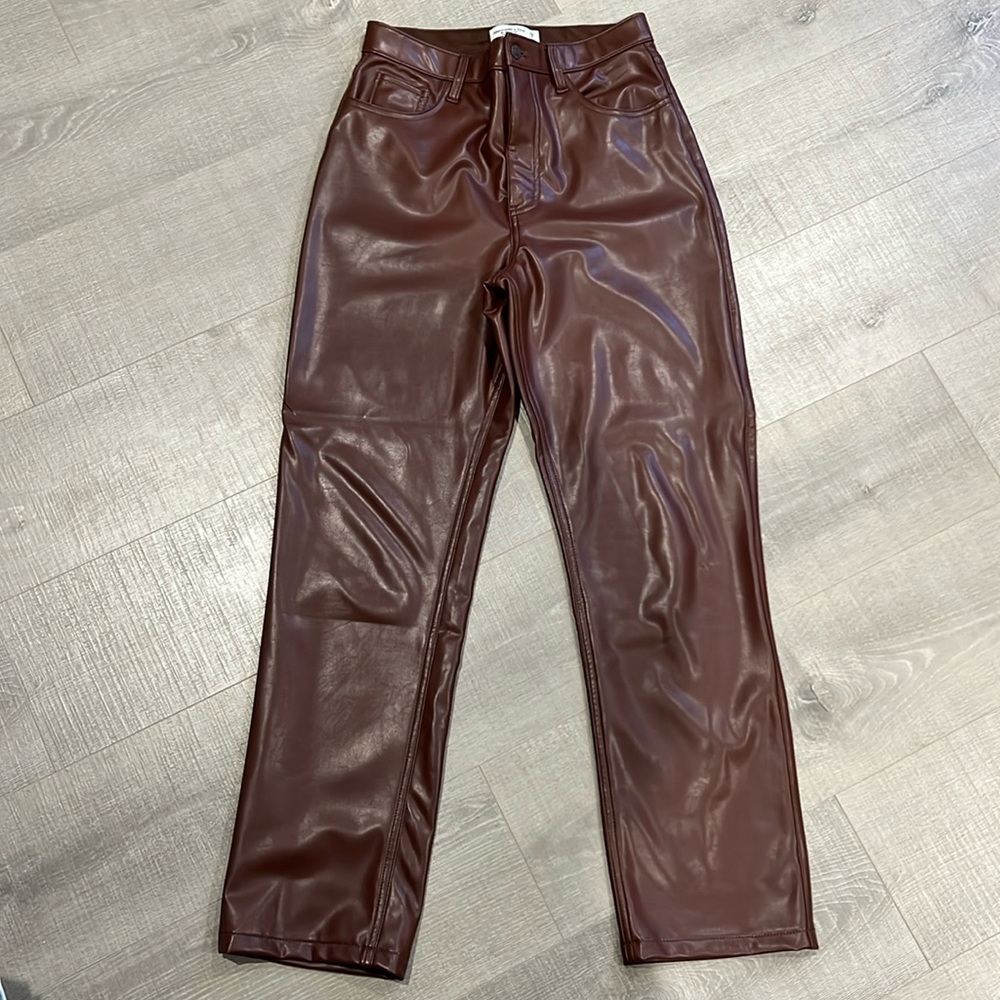 Leather pants (faux)